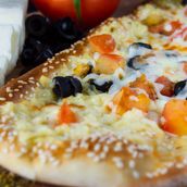 Halloumi Cheese And Mozzarella Cheese 50x50
