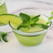 Fresh Lemon Mint Juice
