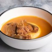 Fufu Goat Fish Soup
