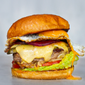 Beef Burger With Eggs
