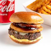 Provolone BBQ Burger Meal