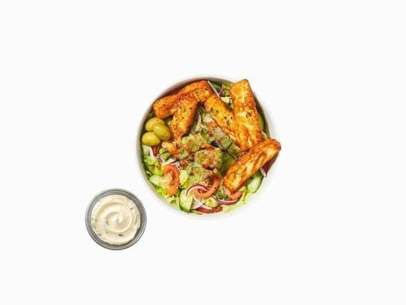 Halloumi Souvlaki Bowl