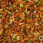 SCHEZWAN FRIED RICE.