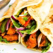 Chicken 99 Chapati Wrap Sandwich 