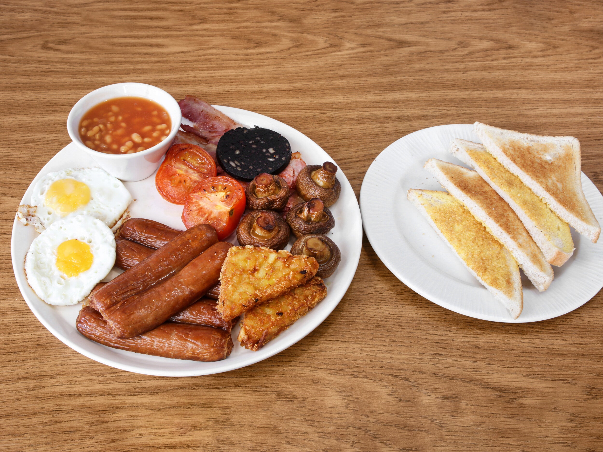 large breakfast