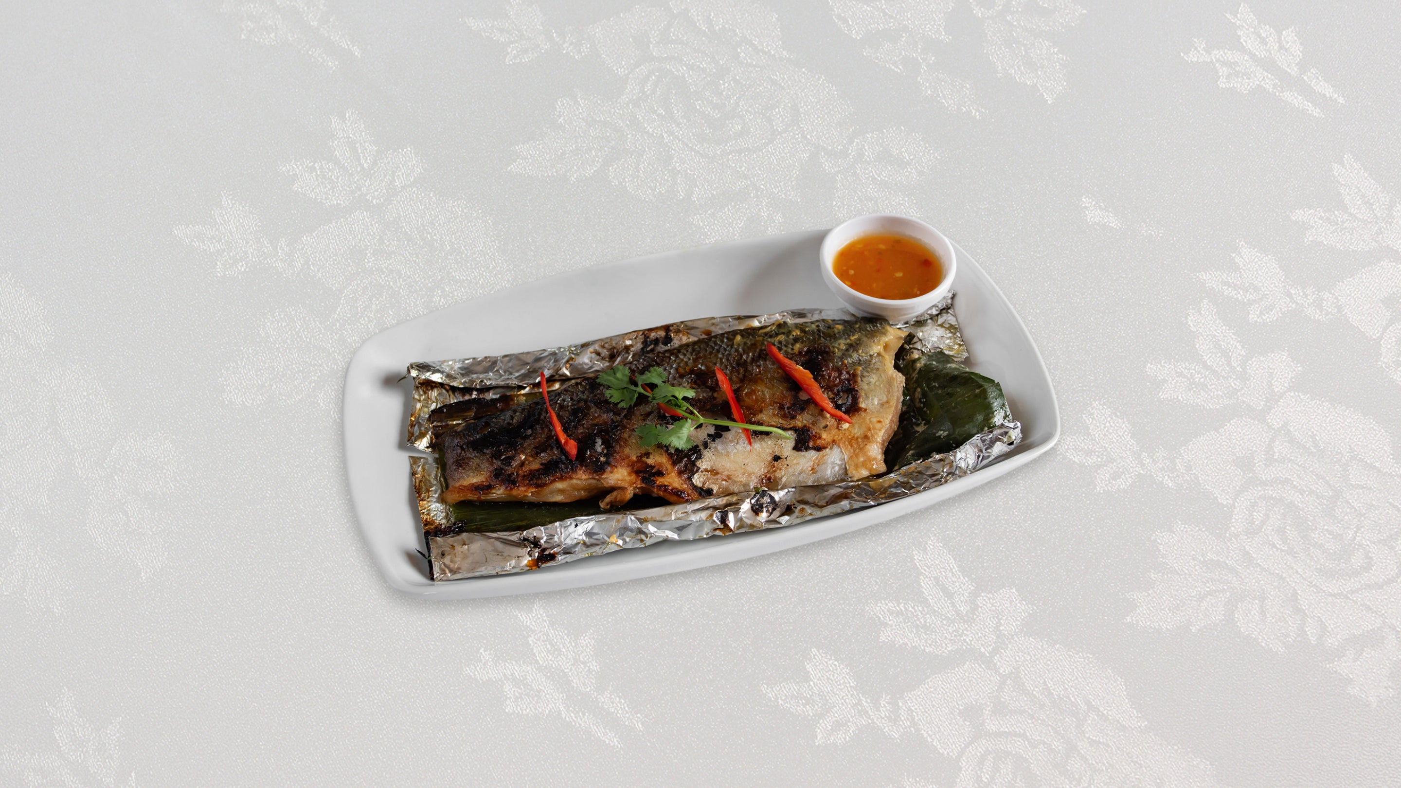Pla Pow (BBQ Fillet Sea Bass)