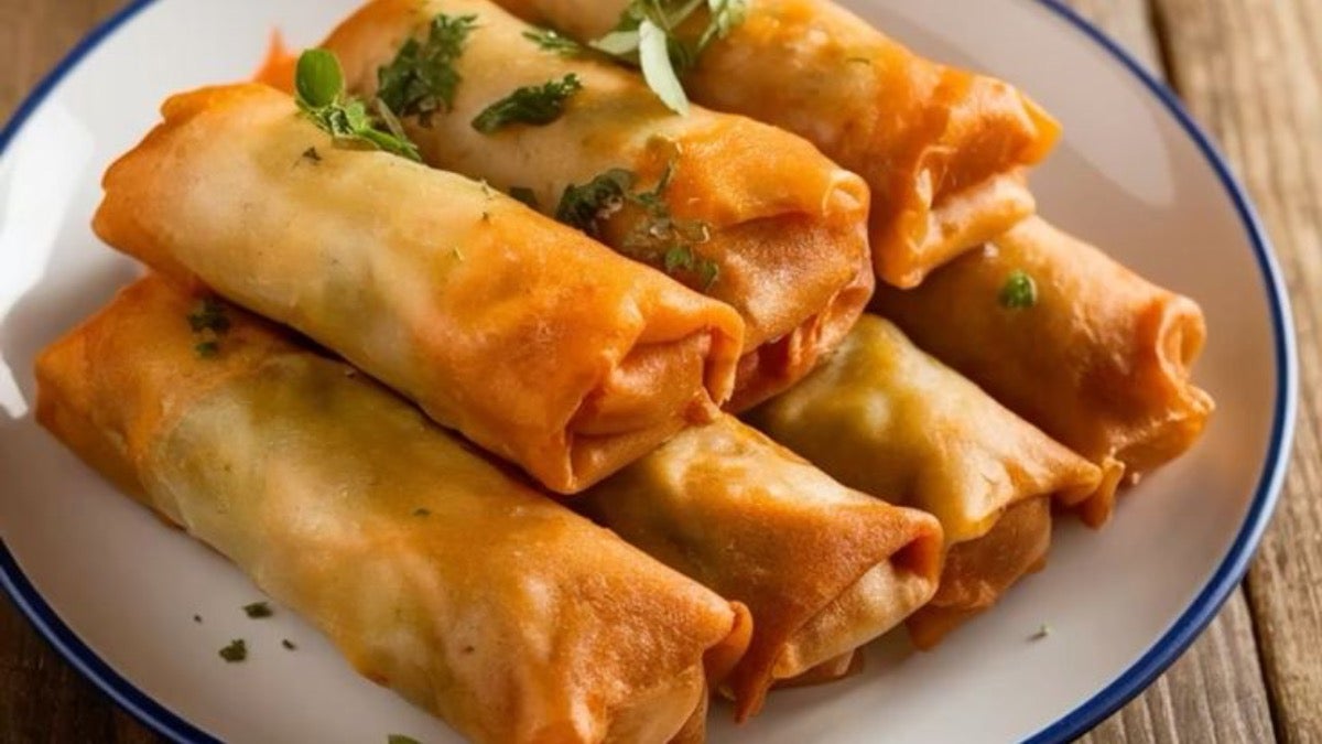 小菜卷Vegetable Rolls (8 pieces)