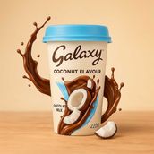 Galaxy Coconut Flavour Milk