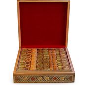Brocar Premium Assorted Baklava 2kg – Luxury Mosaic Box with Cashews & Mixed Flavors