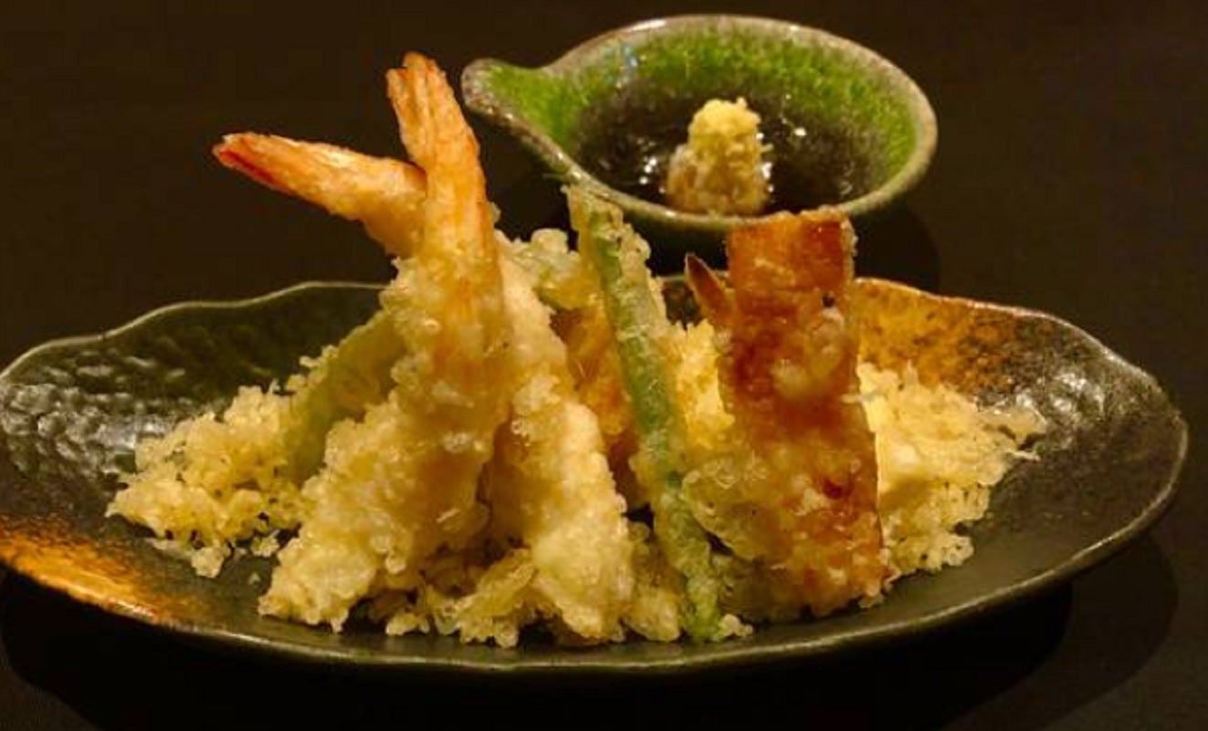 King Prawn and Vegetable Tempura
