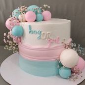 Boy and girl cake 2