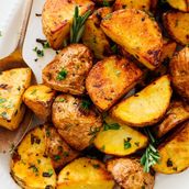 Grilled potato