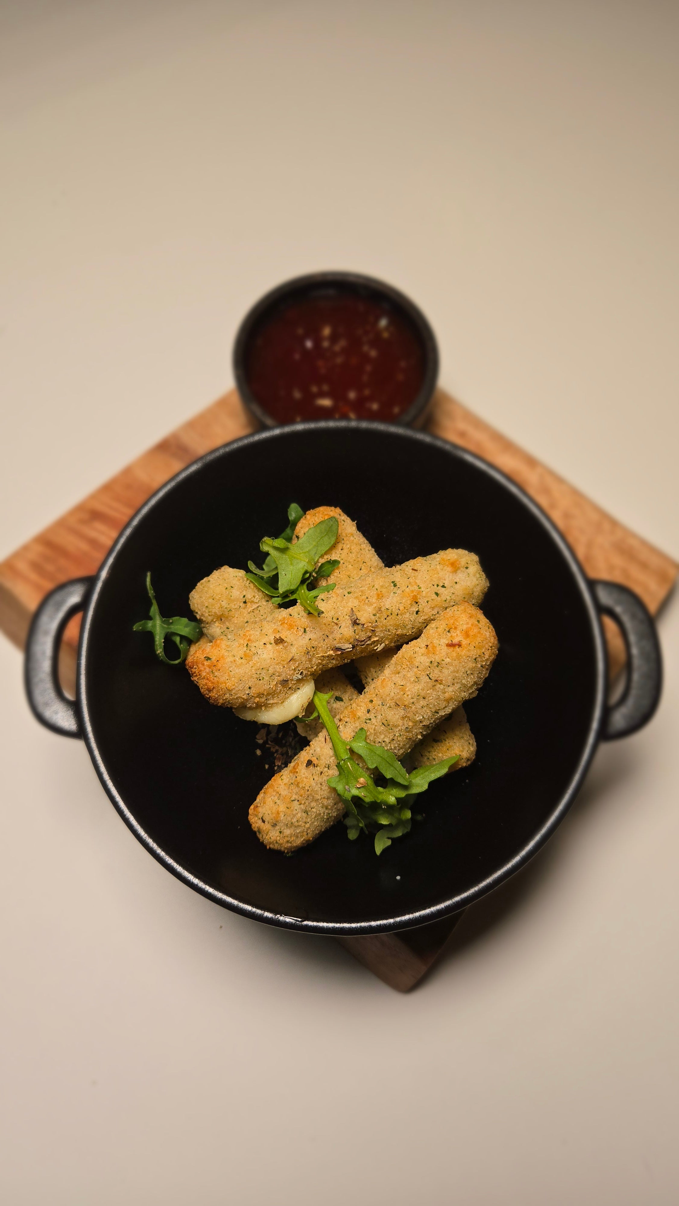 Breaded Mozzarella Sticks