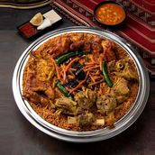 Lamb And Chicken Diwaniya Meal