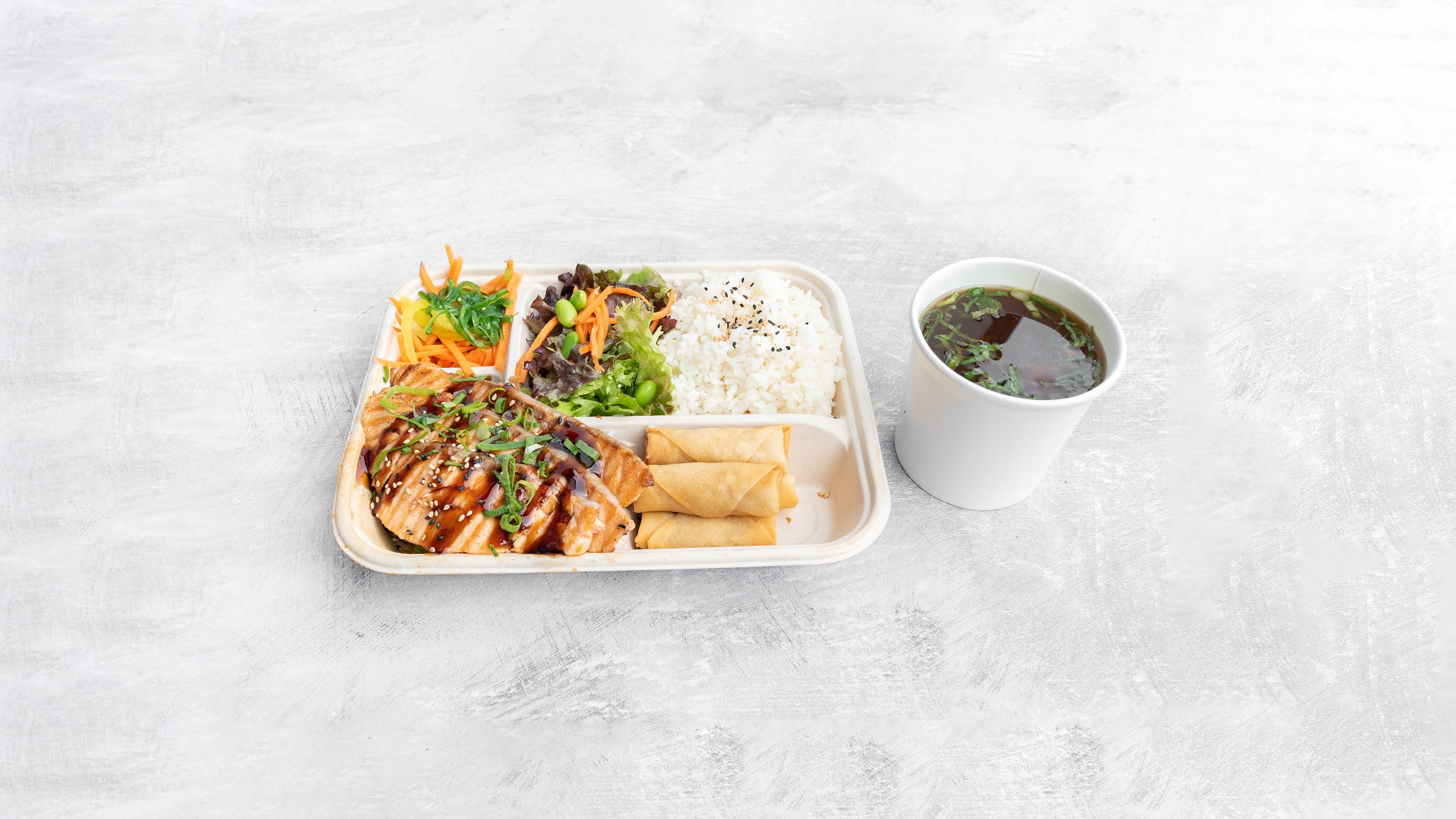 Salmon Bento