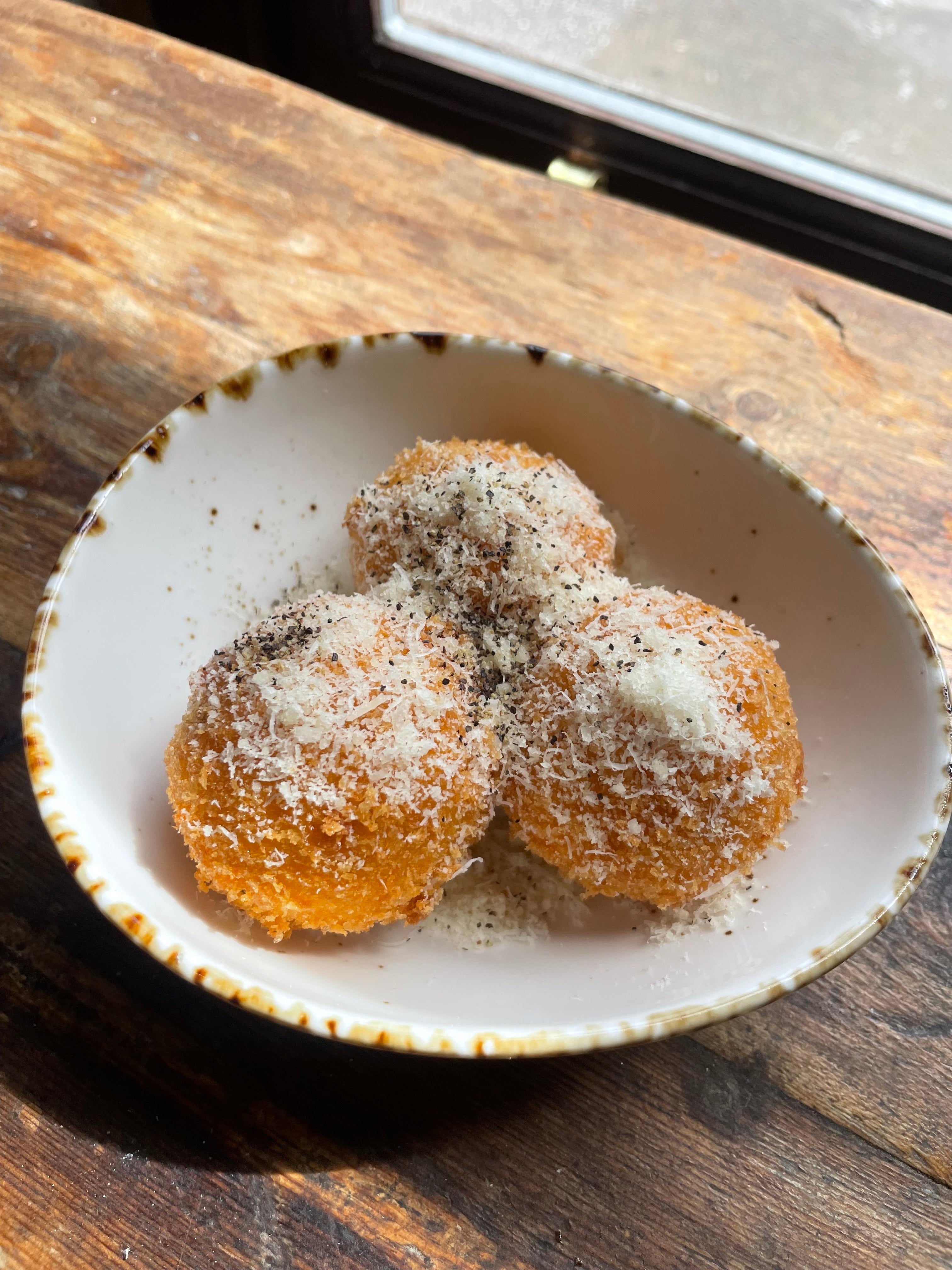 Arancini - slow roasted beef rags & scamorza