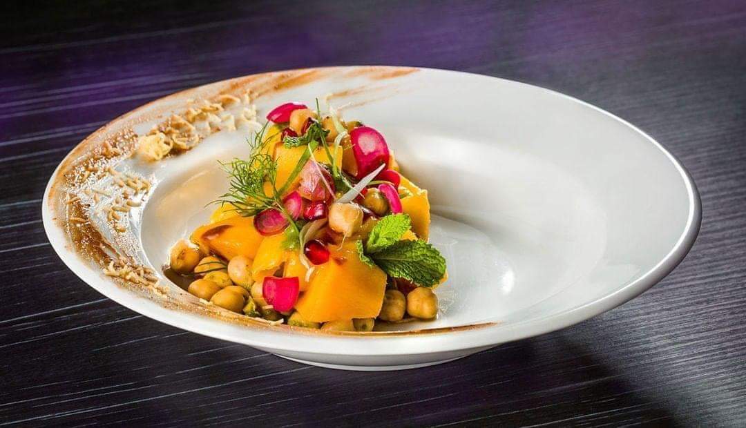 Vegan Mango Chana Chaat