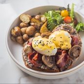 Eggs Benedict with Truffles