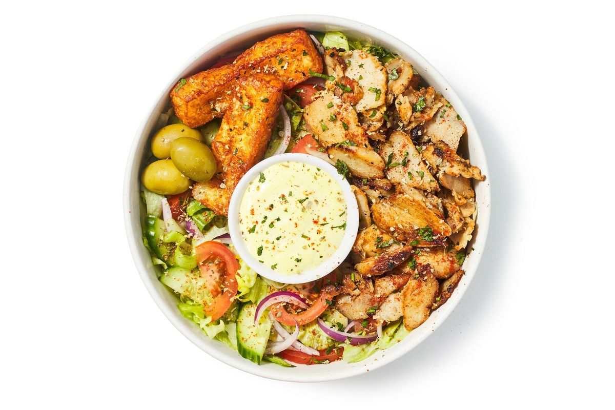 Chicken Gyros Bowl