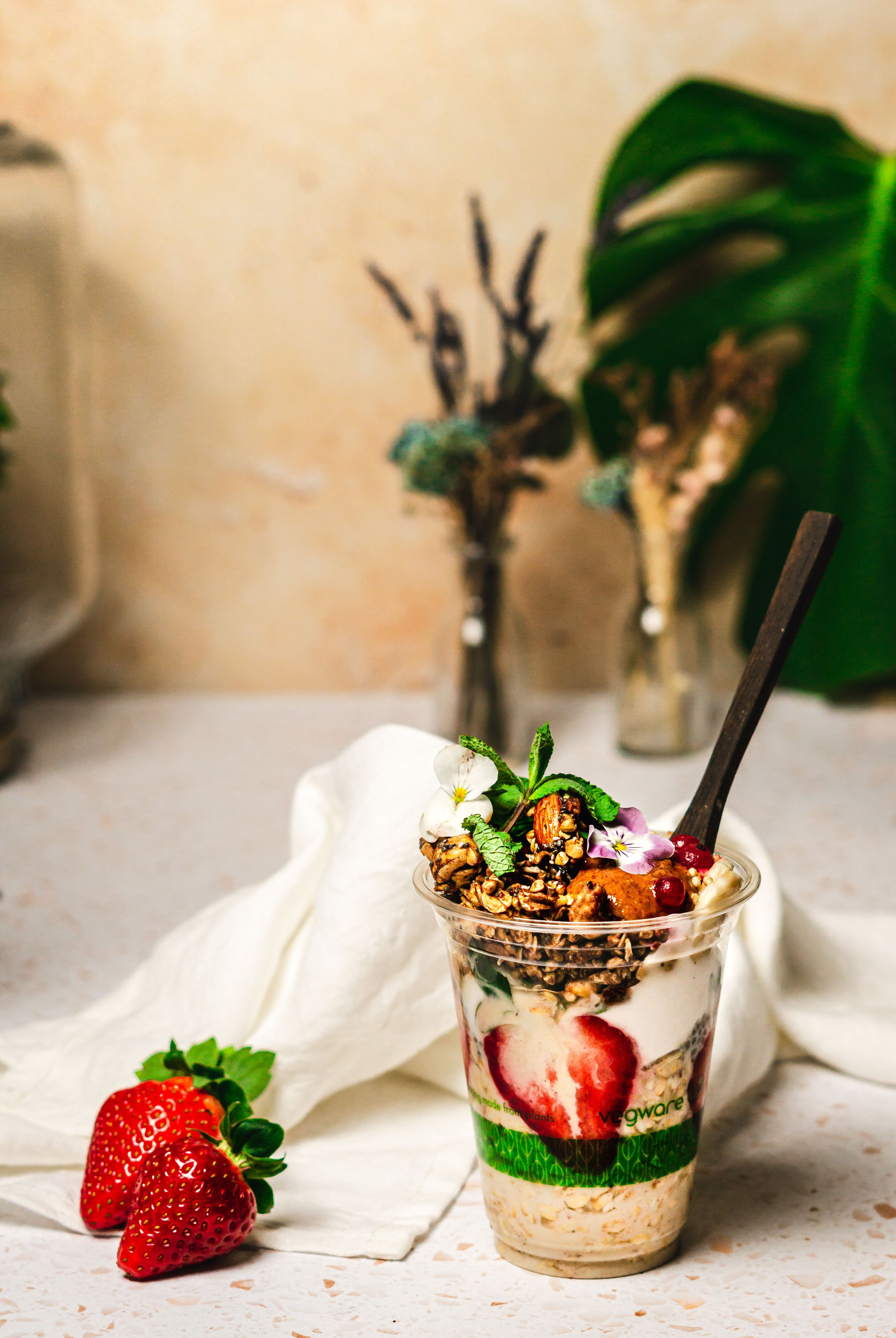 Overnight oats  (vegan, no-gluten)