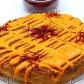 Saffron Kunafa
