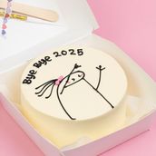 Bye bye 2025 cake