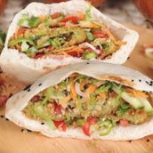 Alexandrian Falafel Sandwich