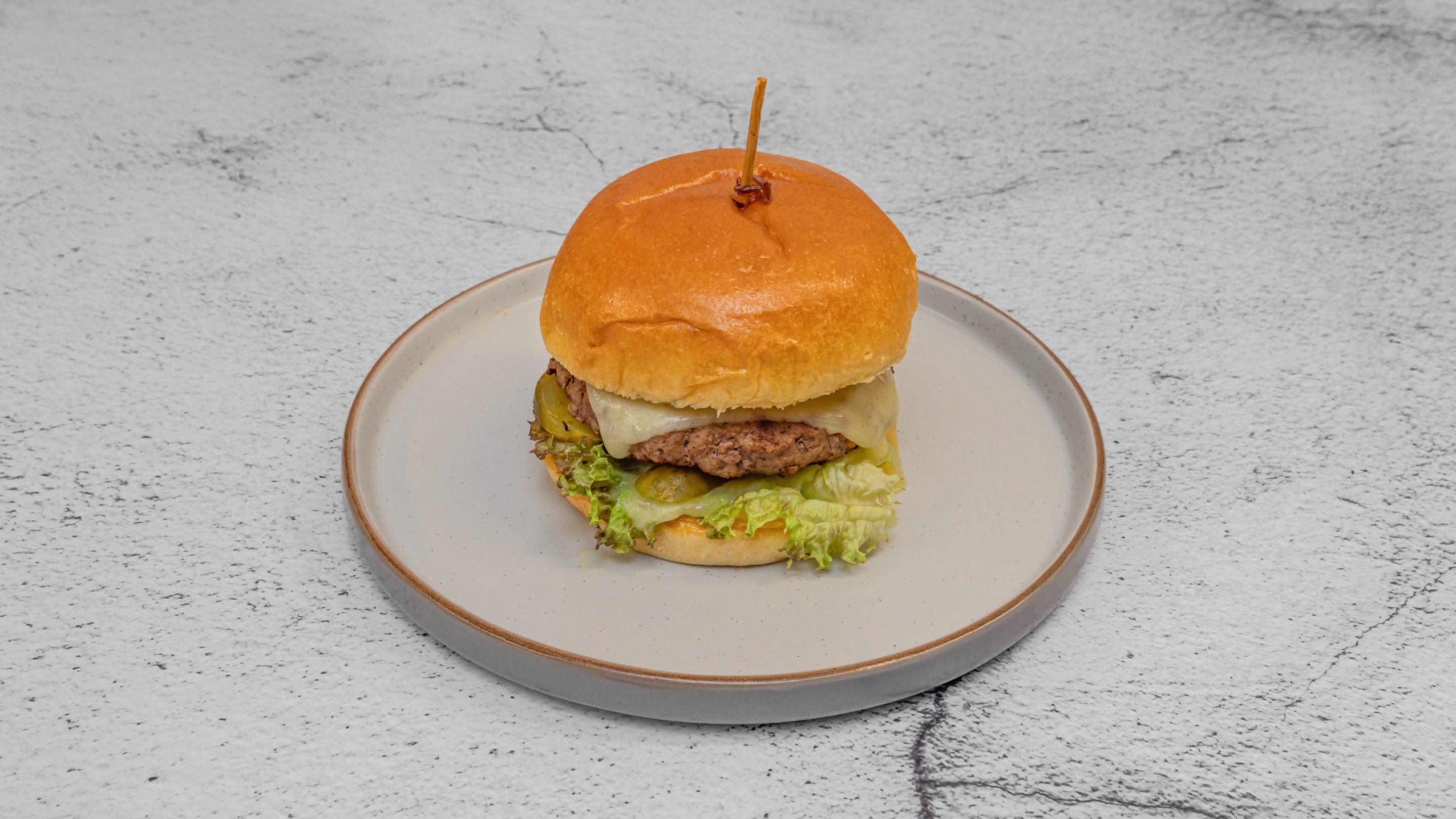 Homemade Double Beef Burger