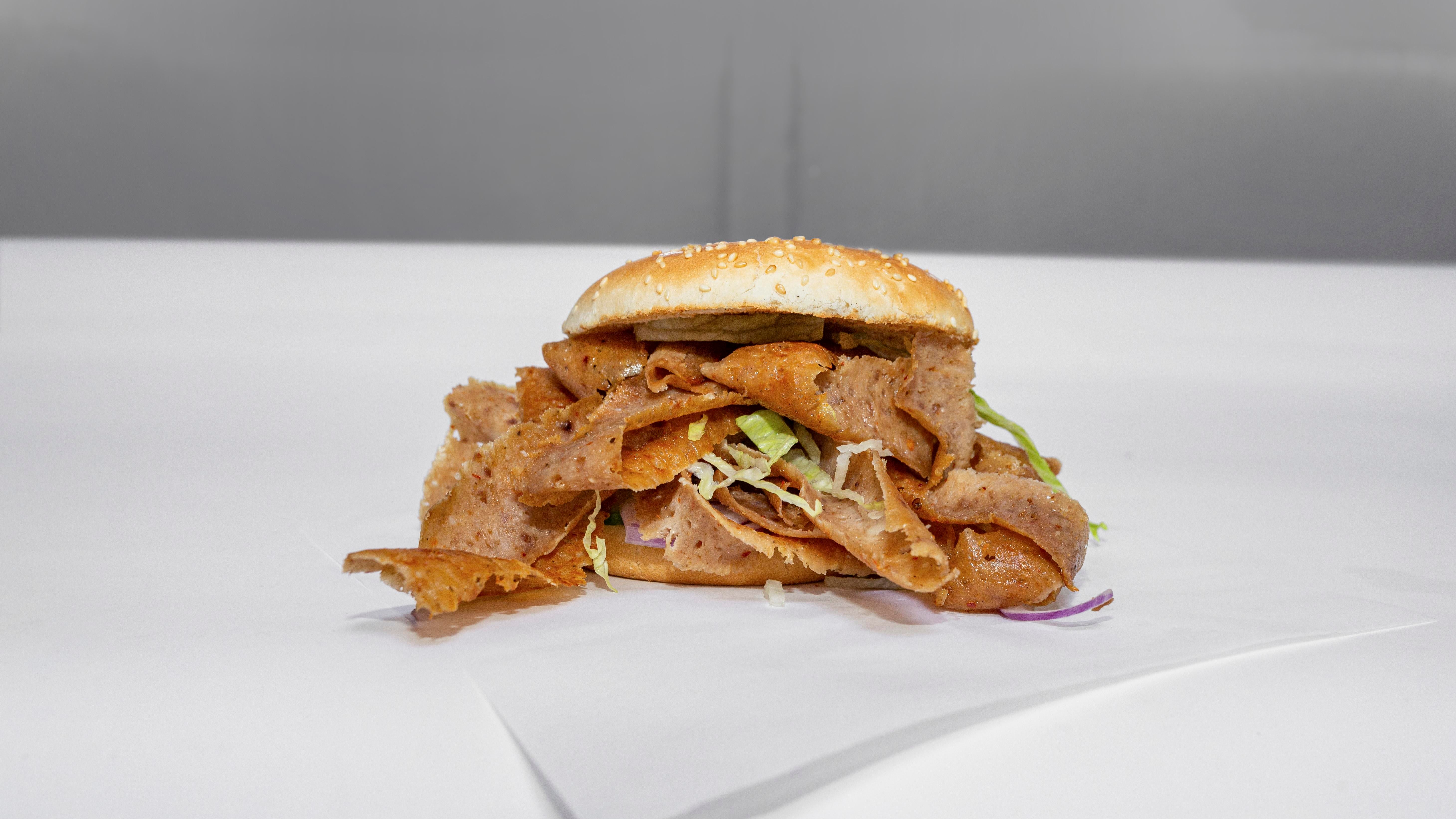 Lamb Donner Burger Half LB