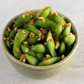 Garlic Edamame