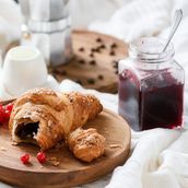 Nutella And Jam Croissant