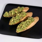 Avocado Guacamole Bruschetta 3 Pcs