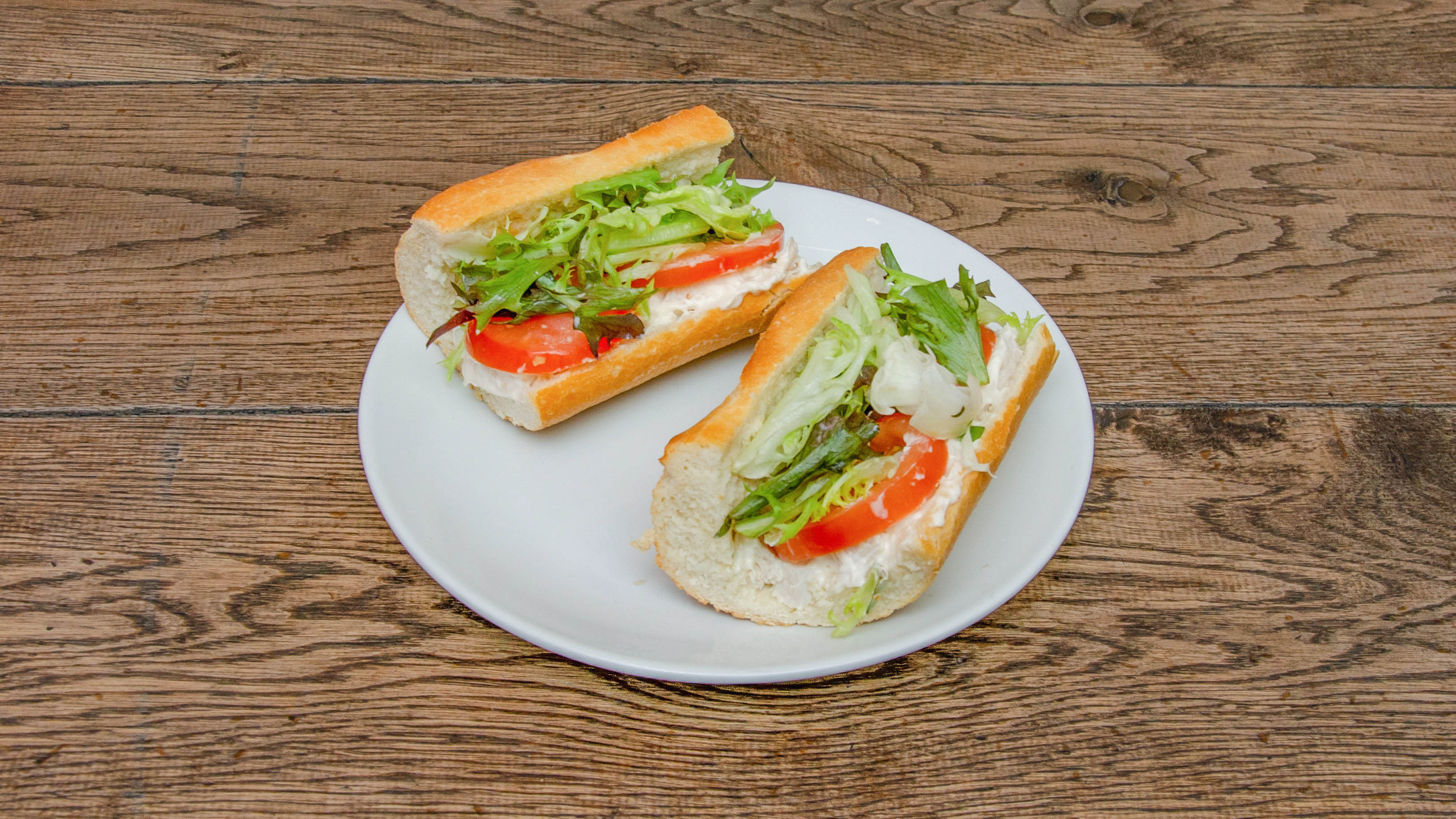 Chicken Mayo and Salad