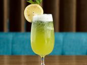 Lemon with mint juice