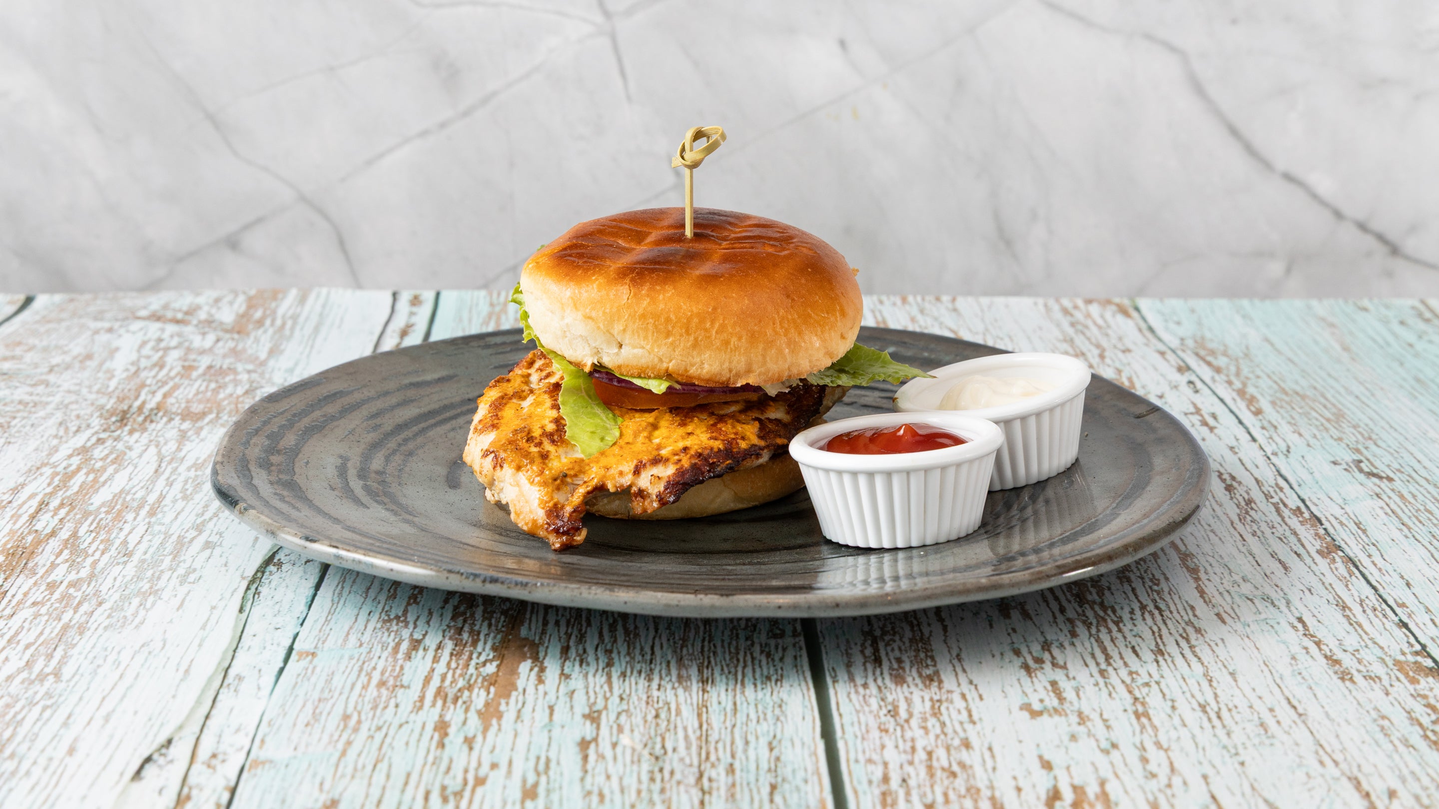 Chicken Tikka Burger