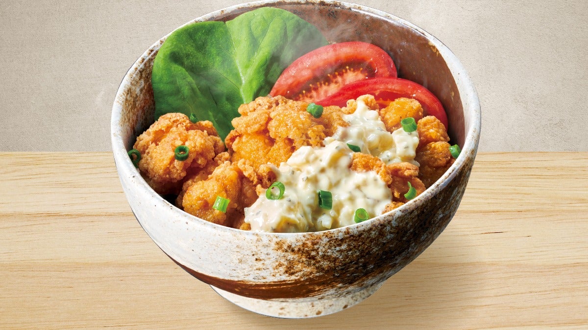 Special Tartar Sauce Chicken Karaage Don