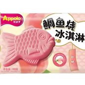 Taiyaki White Peach Ice Cream 