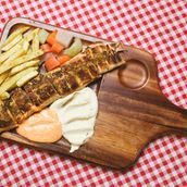 Meat Kebab Sandwich