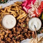 CHICKEN SHWARMA W/ FRIES