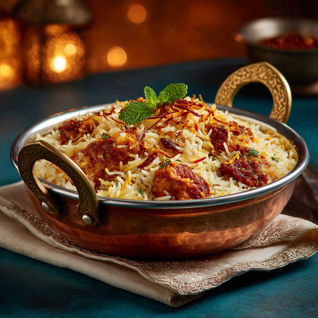🍗 Lucknowy Chicken Biriyani