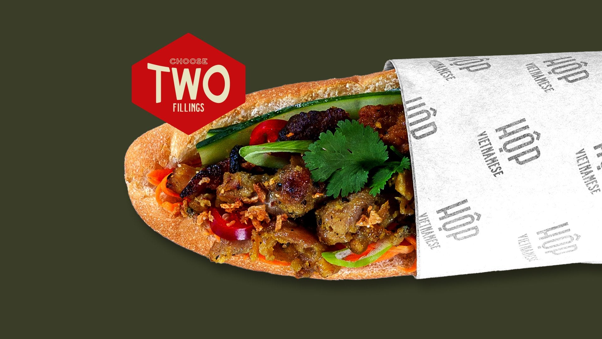 2 Protein Combo Banh Mi