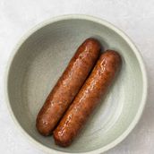 grilled sujuk sausages