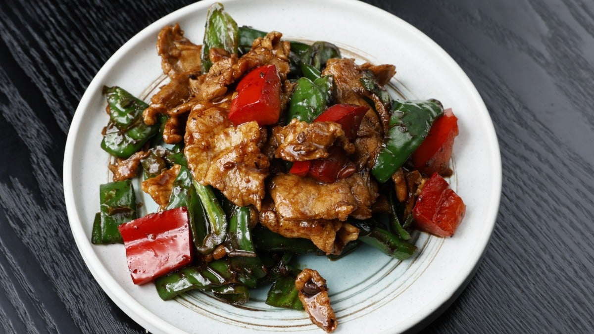 Twice-Cooked Pork with Chili Peppers 辣椒炒肉863