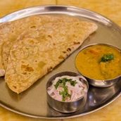 Chappathi (2 Pcs) With Kuruma