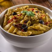 Creamy Chicken Pesto Pasta
