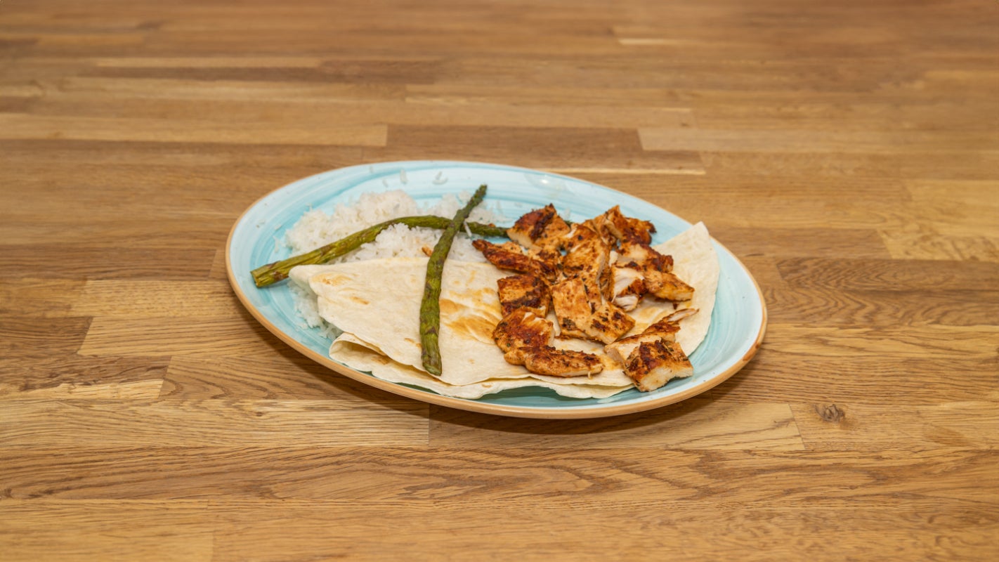 Chicken Kebab & Rice