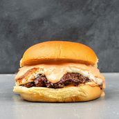 Trio Cheese Beef Burger