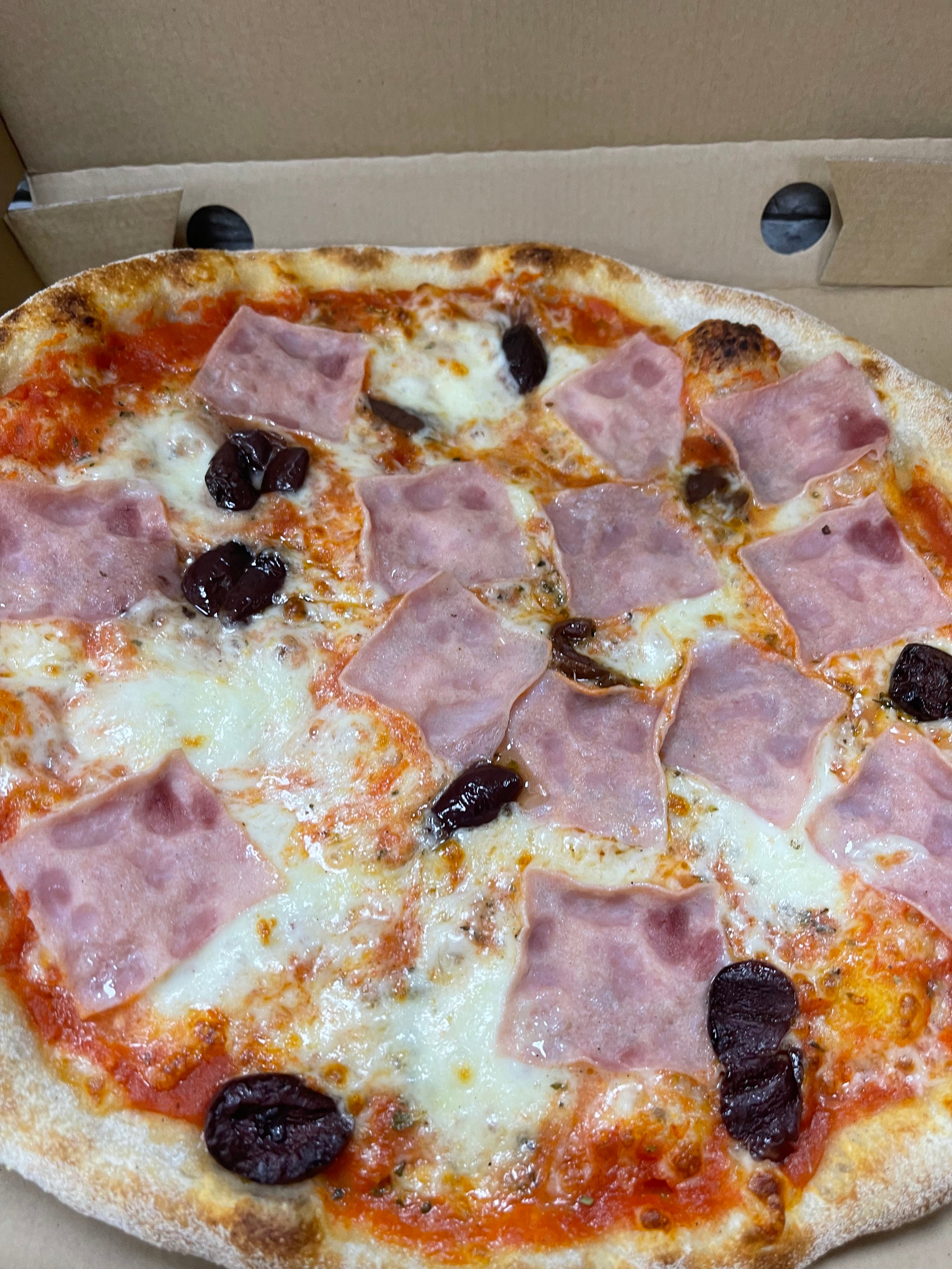 12" Ham and Mushrooms