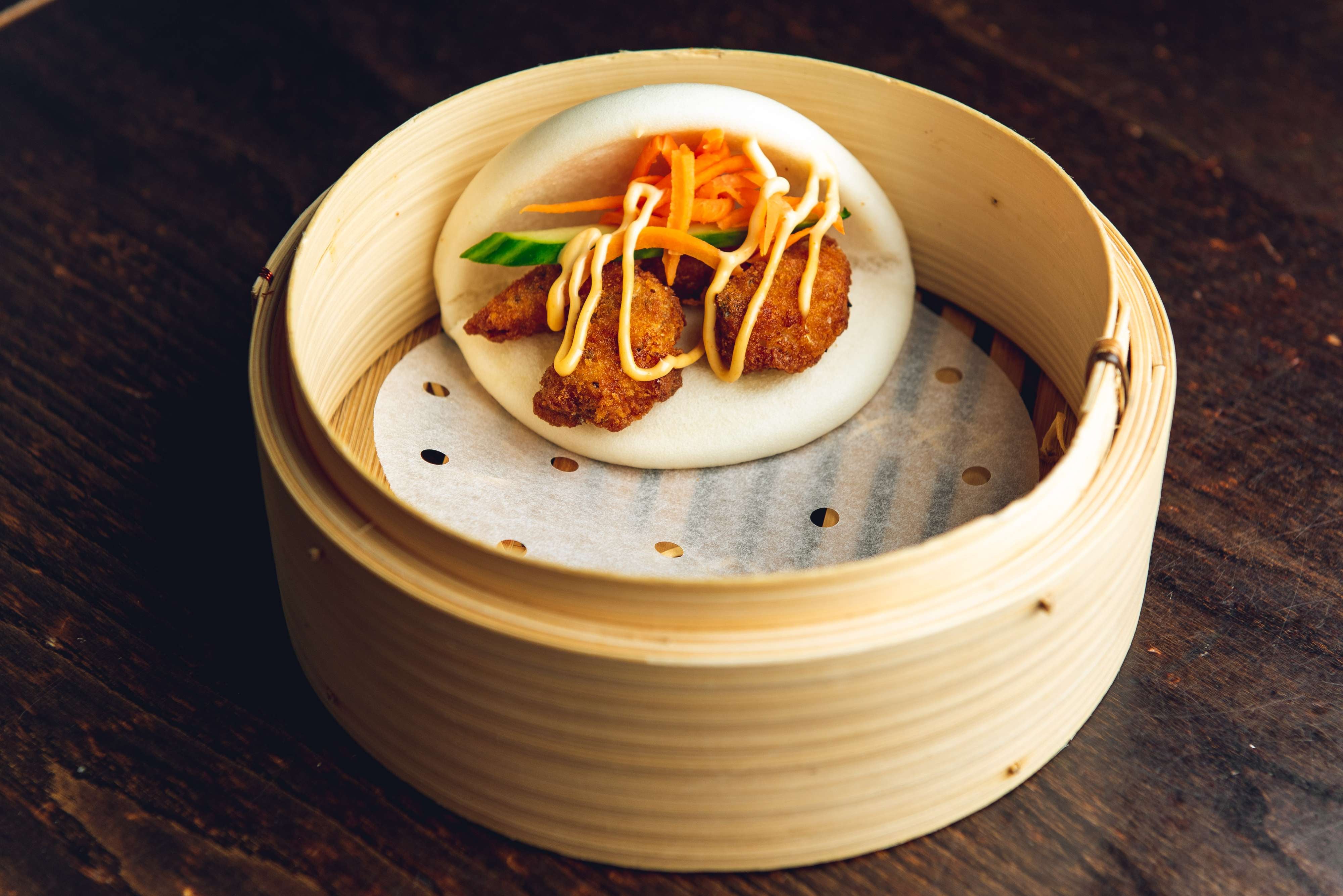Crispy Prawn Bao