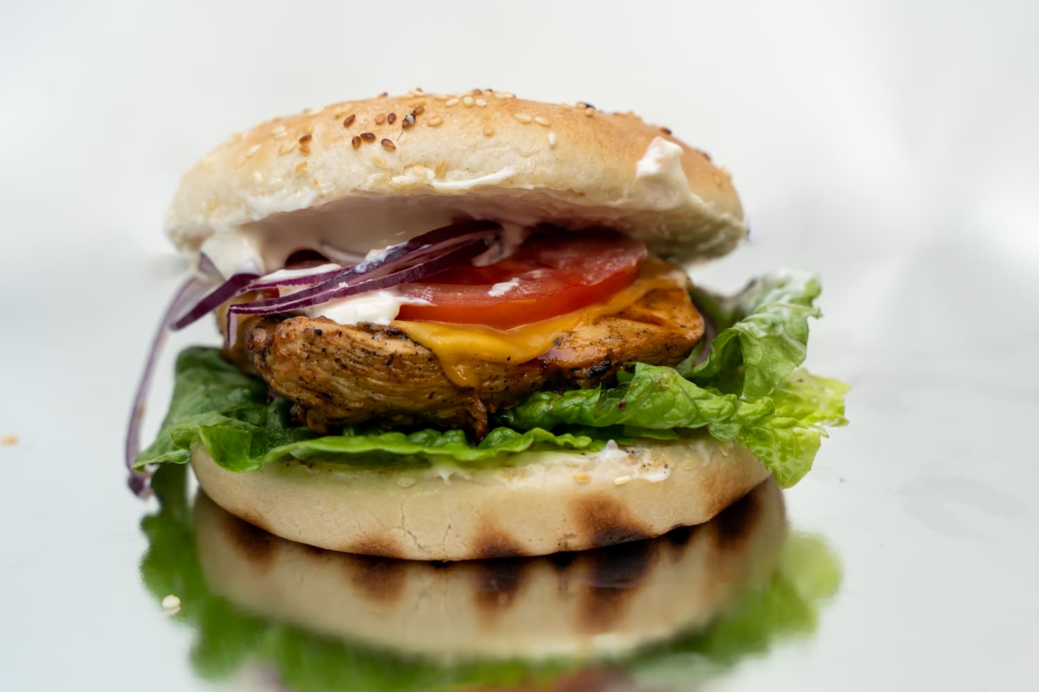 Grilled Peri Burger